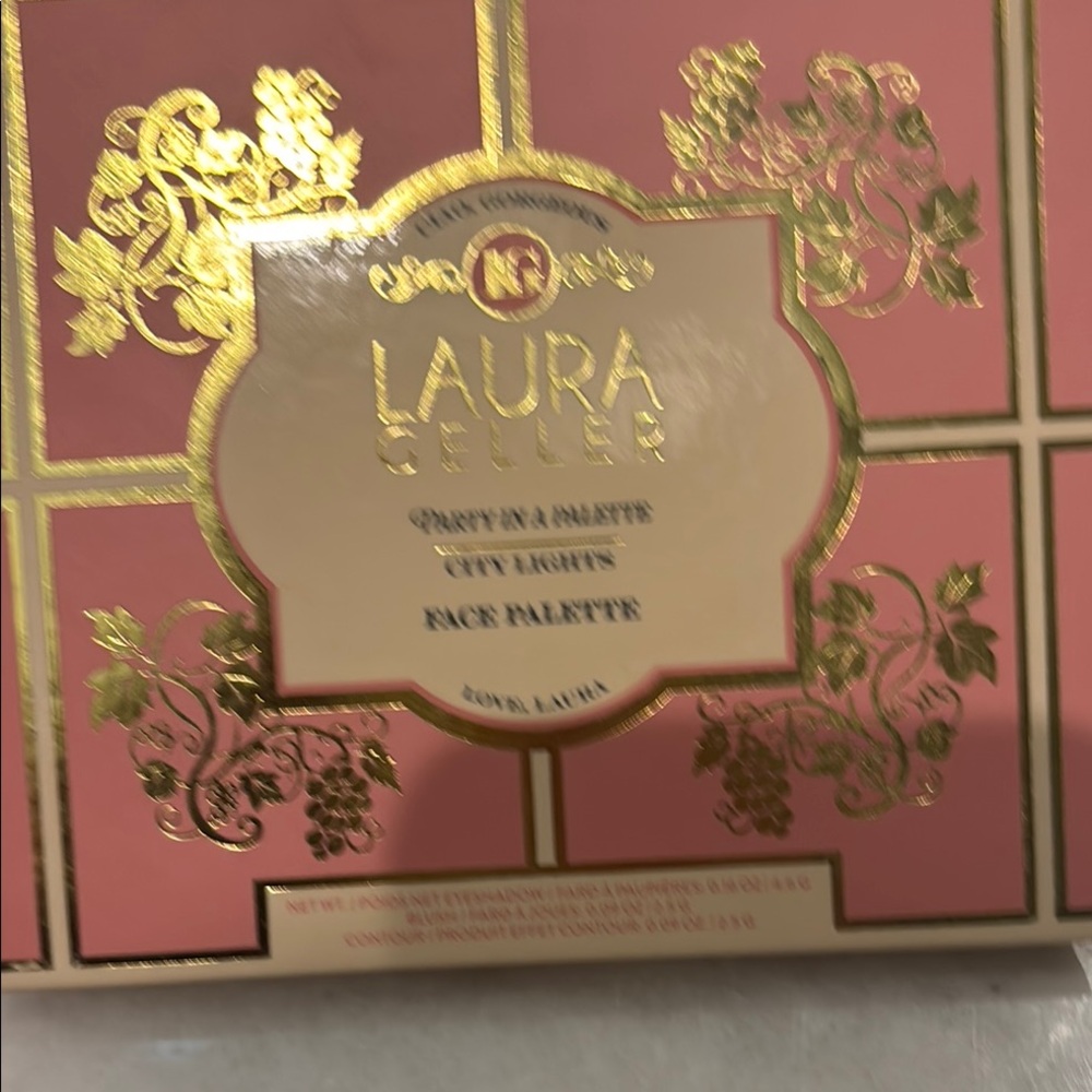 Laura Geller Party in a palette face palette shadow, blush & highlighter